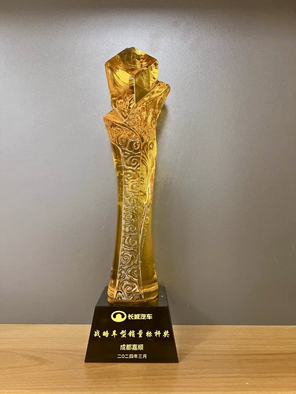 战略车型销量标杆奖 2024年3月 | WEY